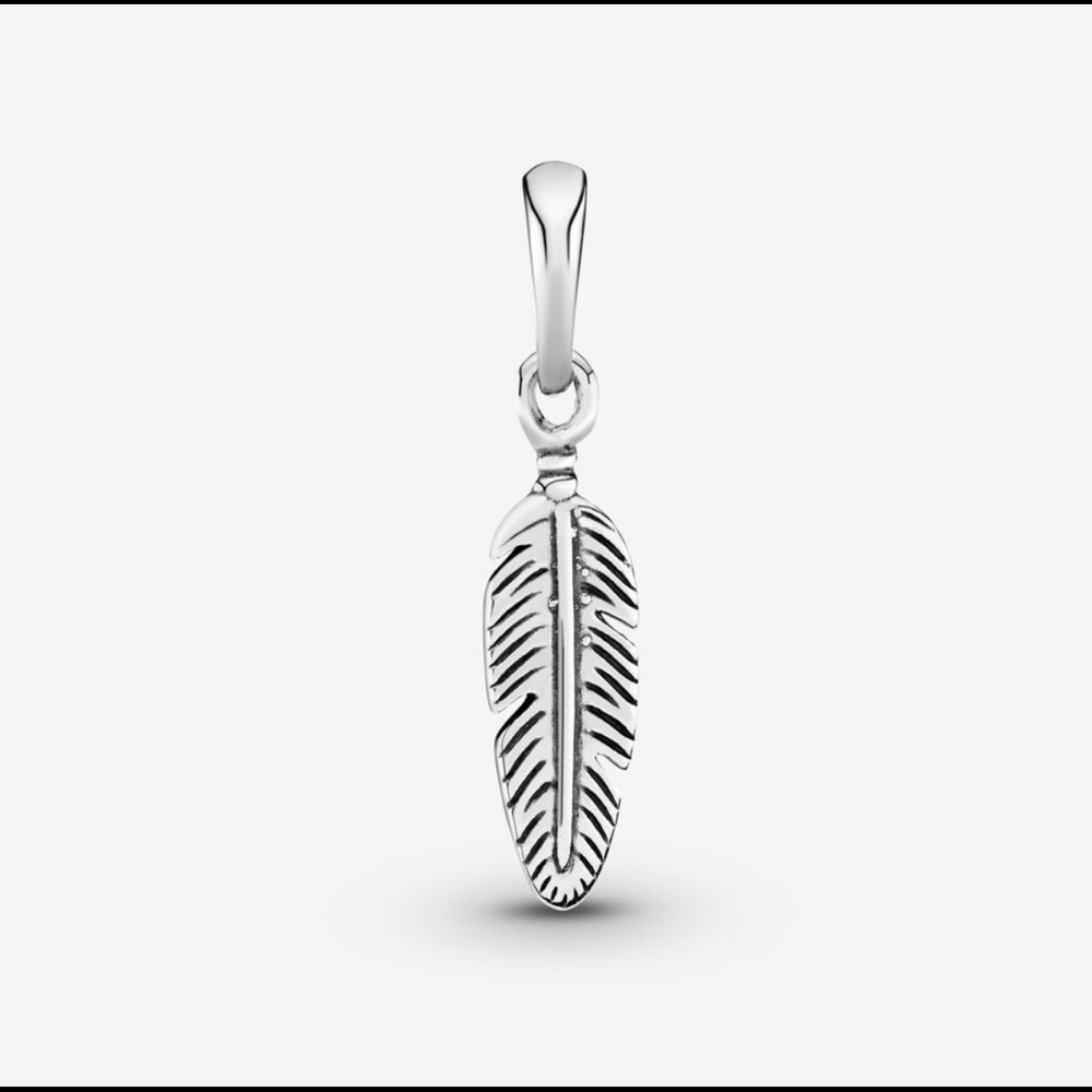 Pandora Single Feather Pendant